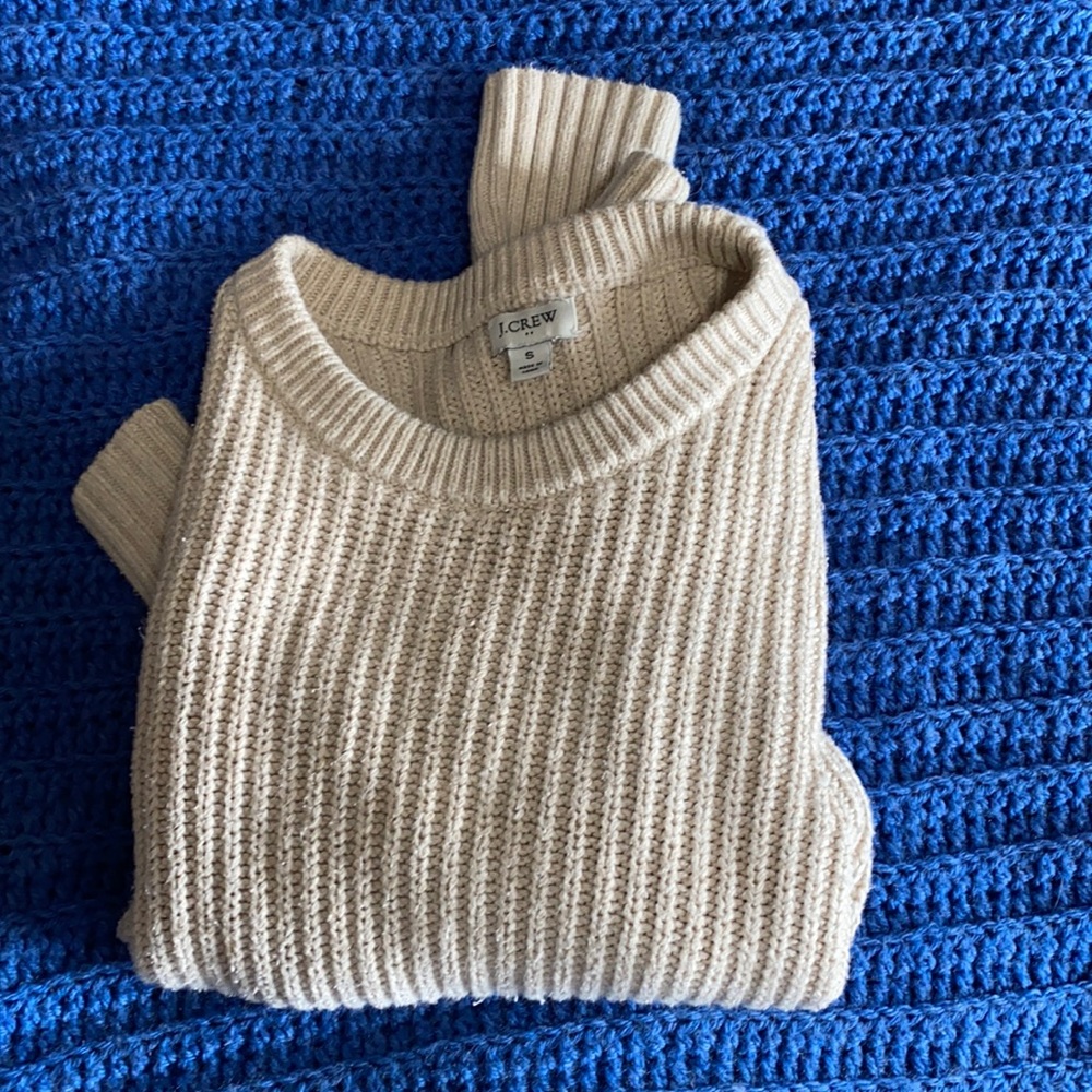 J. Crew cable knit sweater